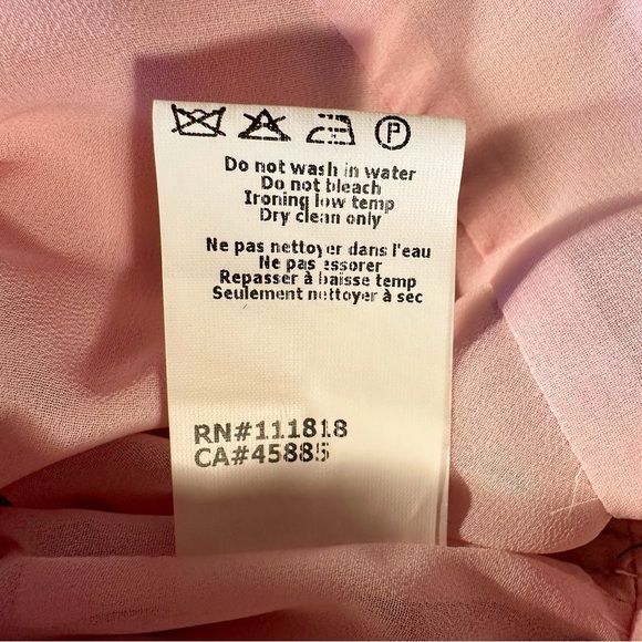 RARE NWT Michael Kors Spring 2007 RTW Silk Ballerina Pink / Black A-Line Dress - Picture 13 of 16